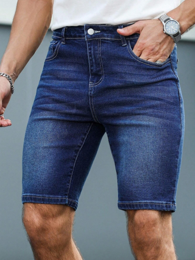 Levis Jeans 501 - メンズスリムストレートフィットウォッシュドデニムショーツ、サマーストレッチ5インチショーツ、ビジネスカジュアル万能パンツ