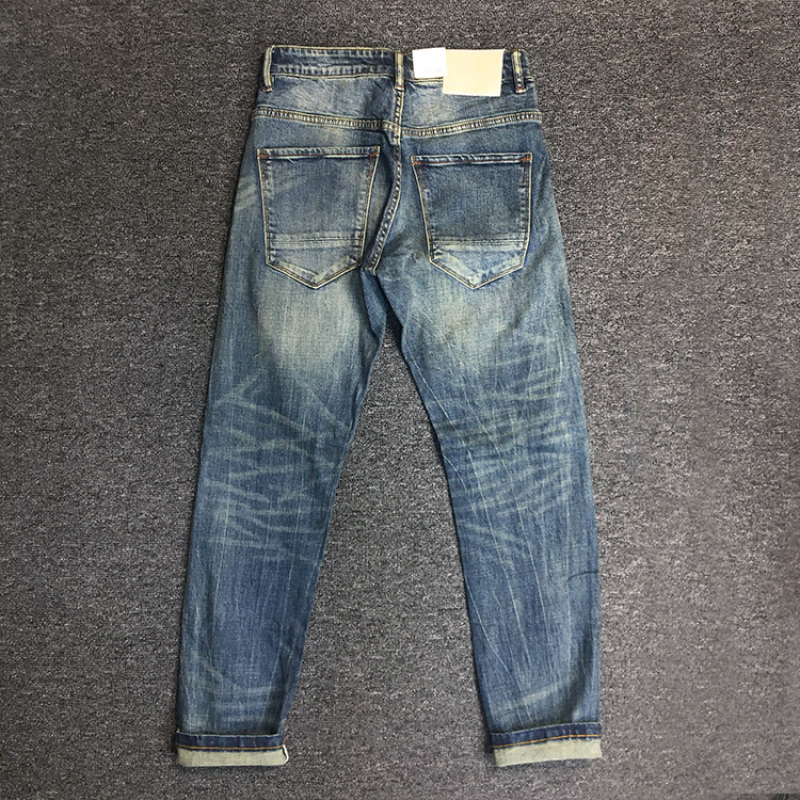 Levis Jeans 501 - メンズマイクロストレッチデニムジーンズ、ウォッシュドコットンパンツ、ストレートパンツ、スリムフィット、ウォッシュドコットンパンツ、ヴィンテージ、us、カジュアル、男性にフィット、13オンス