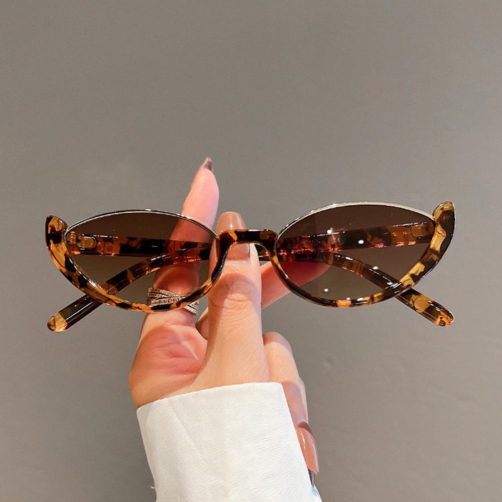 Sunglasses Cat Eye - ヴィンテージ小型アイウェアサングラス ハーフフレーム キャットアイサングラス