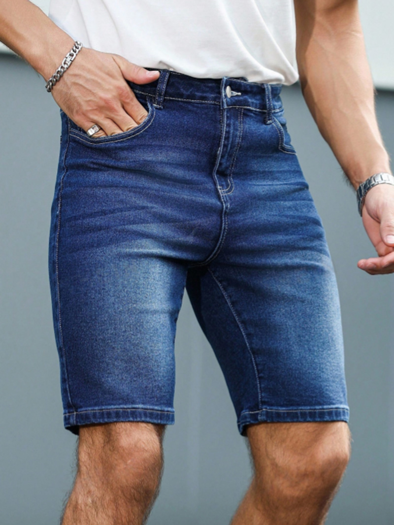 メンズスリムストレートフィットウォッシュドデニムショーツ、サ - Levis Jeans 501 のレビューと価格