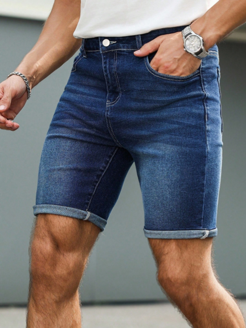 メンズスリムストレートフィットウォッシュドデニムショーツ、サ - Levis Jeans 501 のレビューと価格