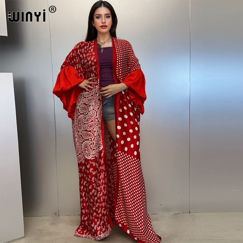 WINYI 夏着物パーティードレスビーチウェア水着カバーアッ - Cover Up Kaftan のレビューと価格