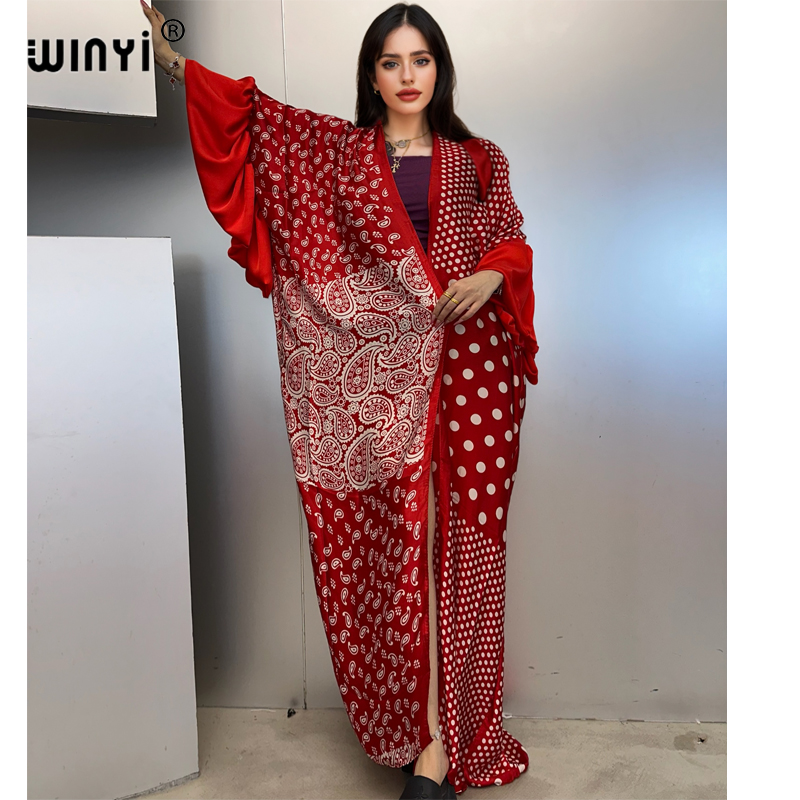 WINYI 夏着物パーティードレスビーチウェア水着カバーアッ - Cover Up Kaftan のレビューと価格
