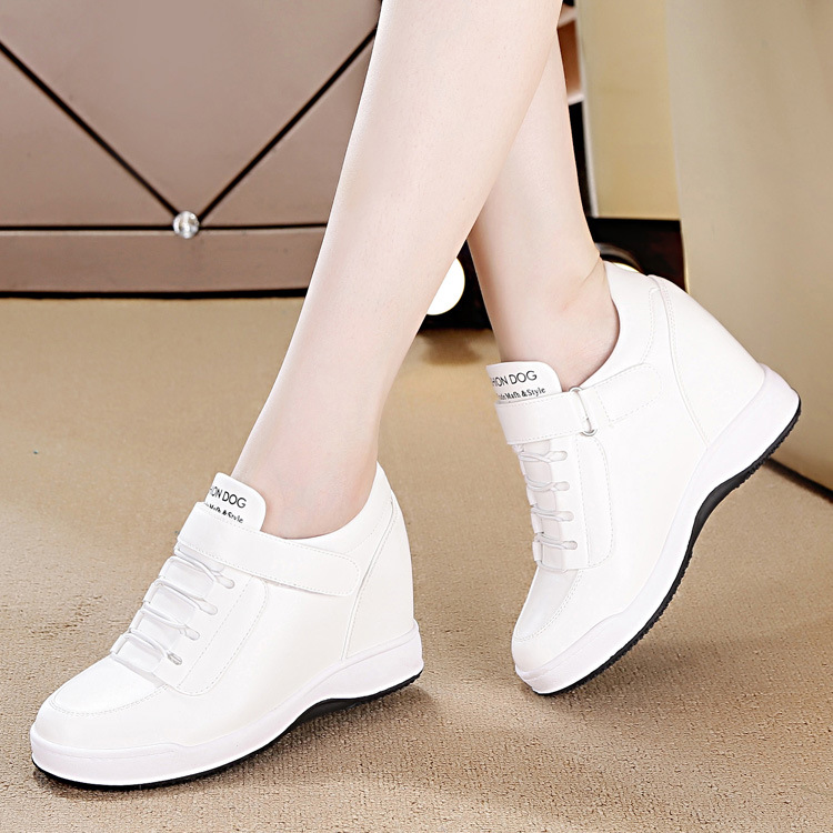 秋のハイトップウェッジプラットフォームスニーカー女性カジュア - Wedge Espadrille Women のレビューと価格