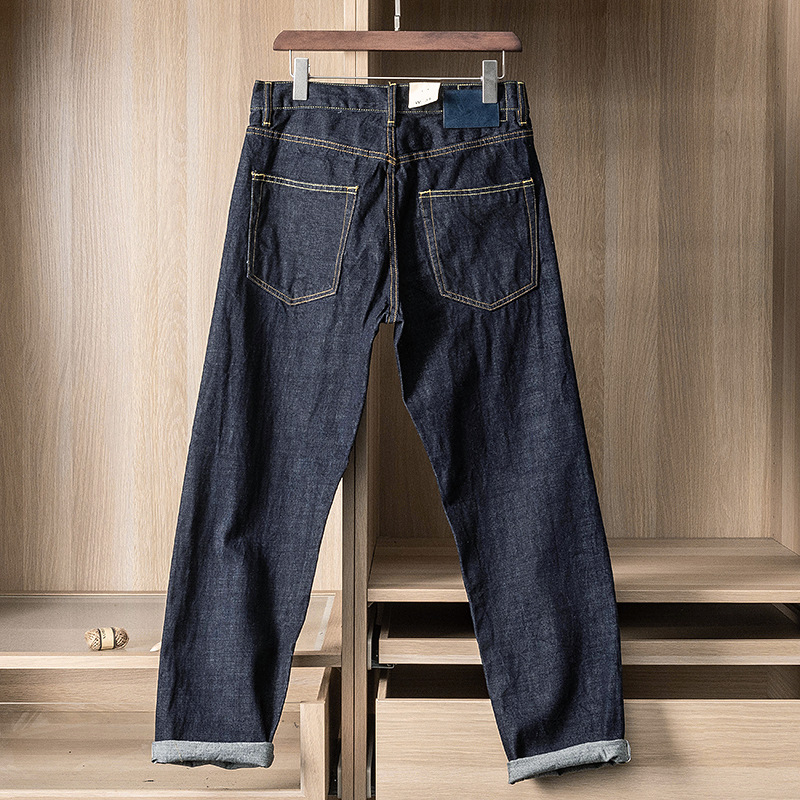 15オンス日本製生ブルーセルベッジデニムウォッシュドジーンズ - Levis Jeans 501 のレビューと価格
