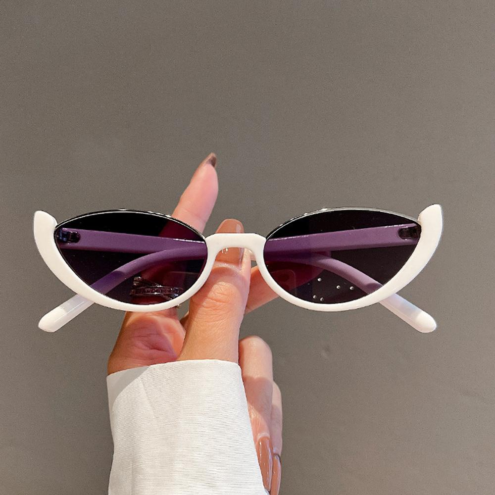 ヴィンテージ小型アイウェアサングラス ハーフフレーム キャッ - Sunglasses Cat Eye のレビューと価格